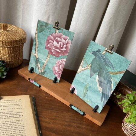 Cadre art déco double