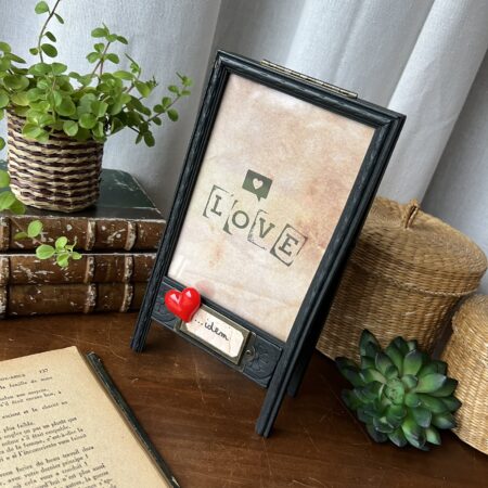 (création) cadre "chevalet" recto & verso n°4