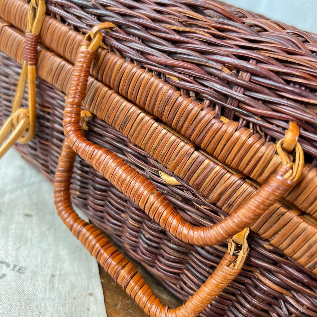 Valise En Osier – Idéale Pour Side-car, Voiture, Pique-nique (RS1421)