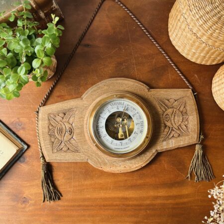 Baromètre art déco, fonctionnel