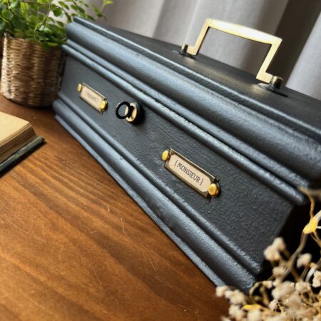 Coffret en métal "Madame & Monsieur"