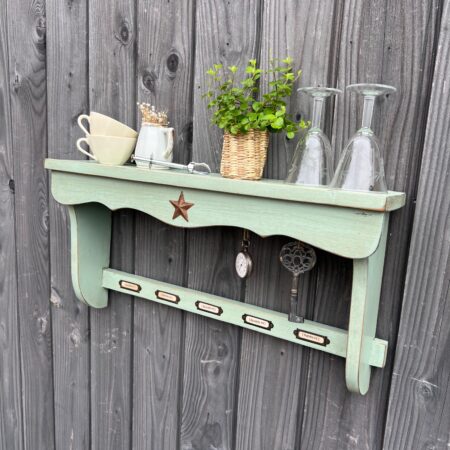 Petite étagère en bois "étoile"