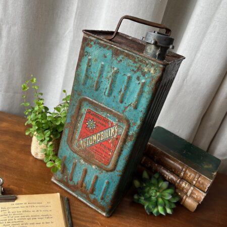 Ancien bidon "Automobiline"