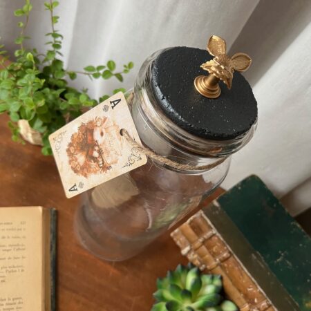 Grand bocal ancien "lapin"