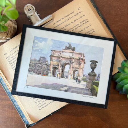 Aquarelle de Paris - Arc de Triomphe