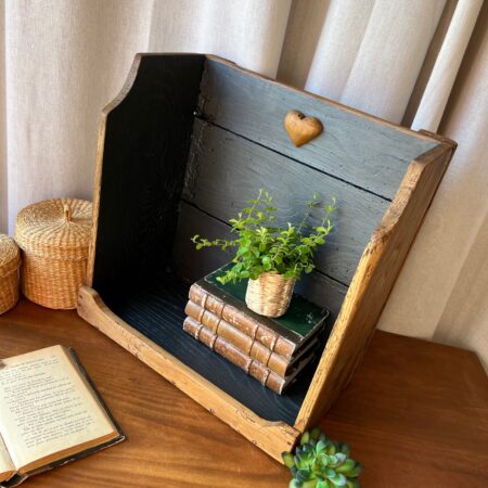 Ancienne caisse à laver "cœur"