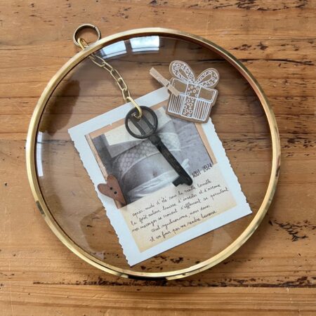 (création) Cadre bombé "les volets"