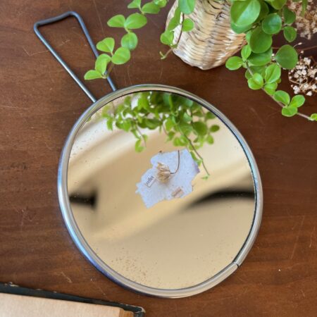 (création) Miroir de barbier "Reflet des matins"