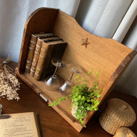 Caisse à laver en bois "Bazar bizarre"