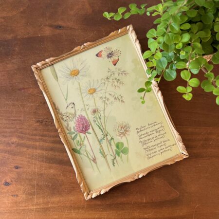 Cadre doré ancien en bois