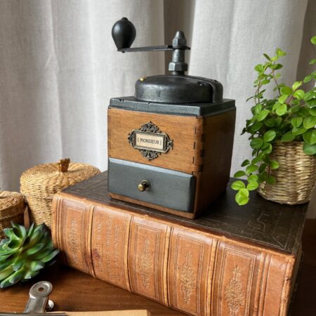 Moulin à café restauré "Monsieur"