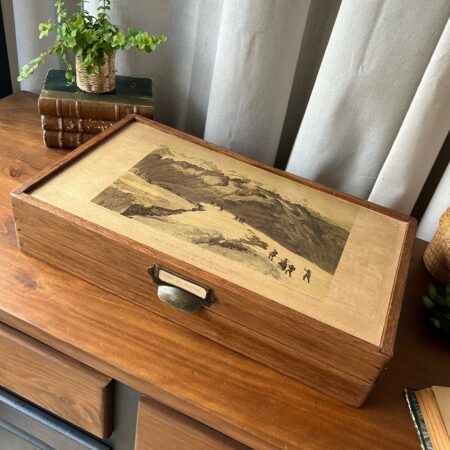 Coffret en bois "Le Mont Blanc"