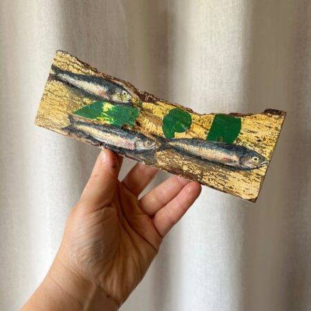 Bois flotté & trio de sardines