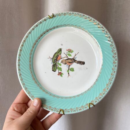 Petite assiette Badonviller vintage