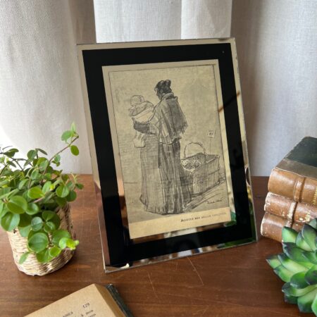 Cadre "miroir" vintage