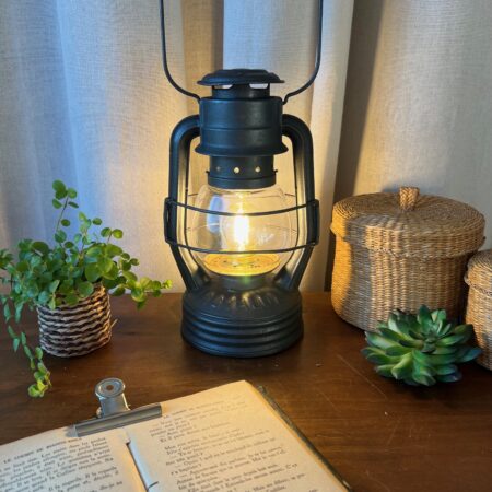 Lampe tempête Royalux électrifiée