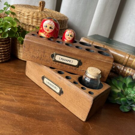 Socles de boîtes à poids, version “Monsieur” & “Madame”