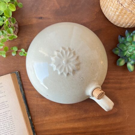 Bouillotte en grès ronde