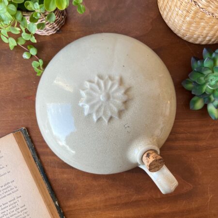 Bouillotte en grès ronde