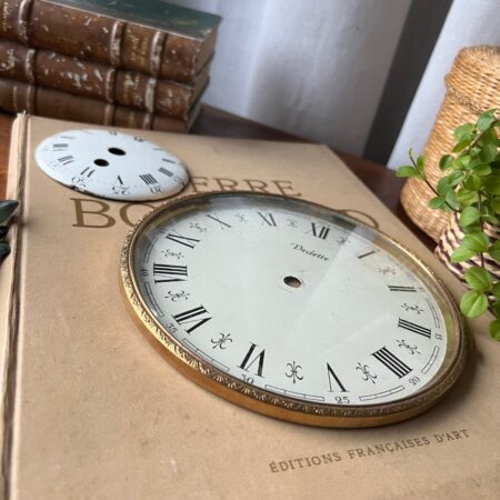 Duo de cadrans d'horloge