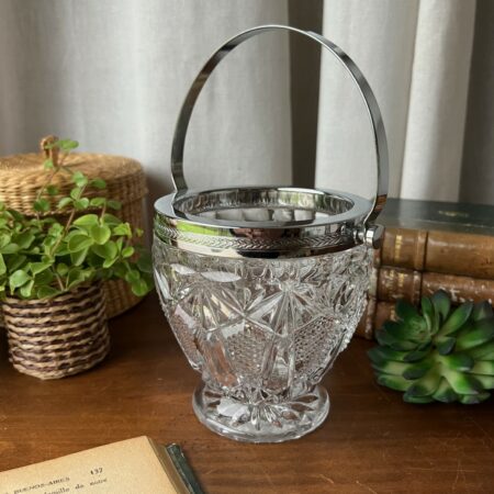 Seau à glace / seau à glaçons en cristal