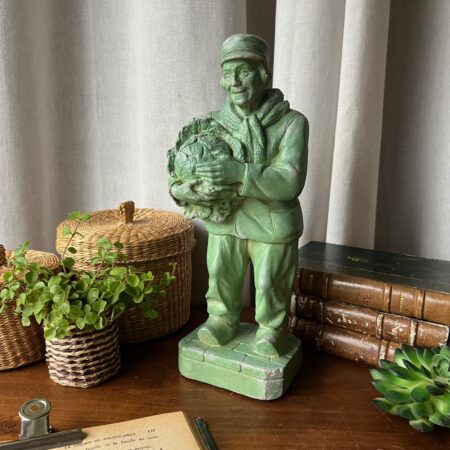 Statuette du paysan au chou-fleur