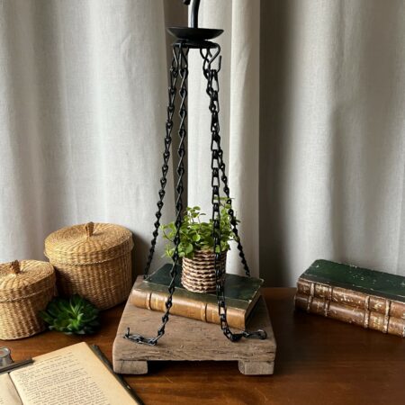 Plateau de balance à suspendre, modèle carré