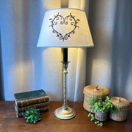Lampe anglaise en laiton & altuglass