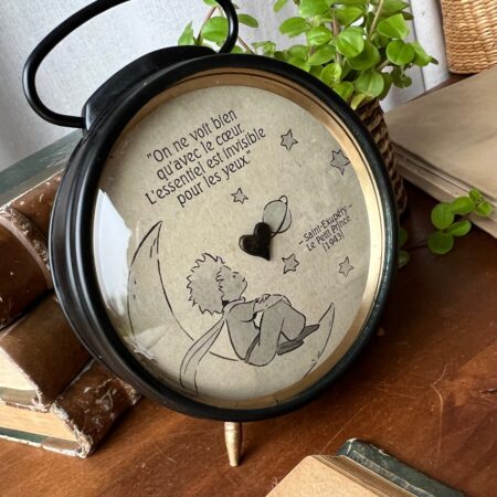 (création) Réveil upcyclé "Le petit prince" 2