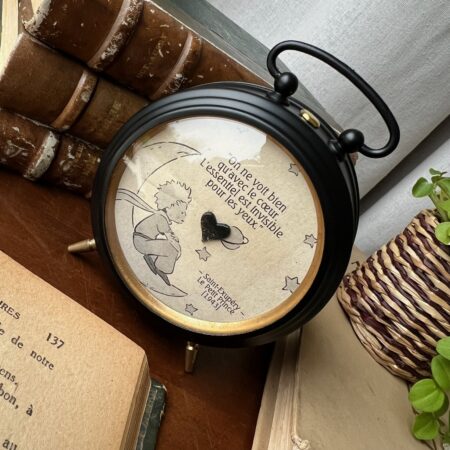 (création) Réveil upcyclé "Le petit prince" 1