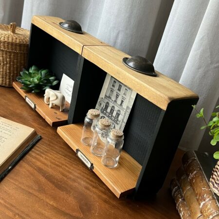 (création) Tiroirs-étagère "Madame & Monsieur"