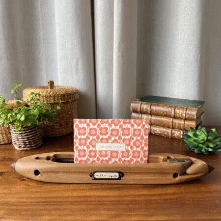 Grande navette en bois