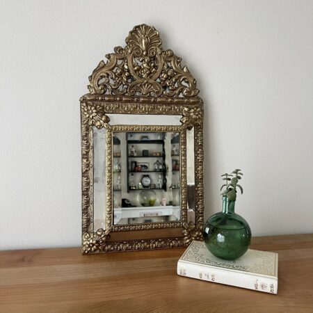 (restauration) Miroir doré à pareclose