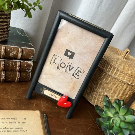 (création) cadre "chevalet" recto & verso n°2