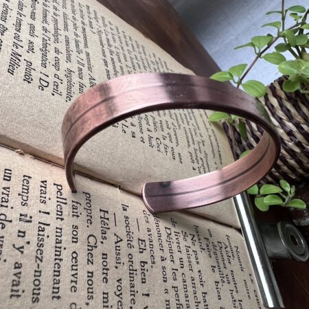 Bracelet en laiton cuivré