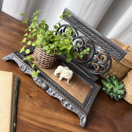 L'atypique en fonte & bois