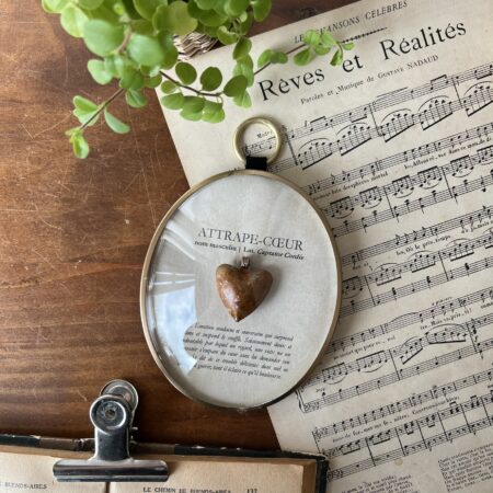 (création) Cadre bombé "Attrape-cœur"