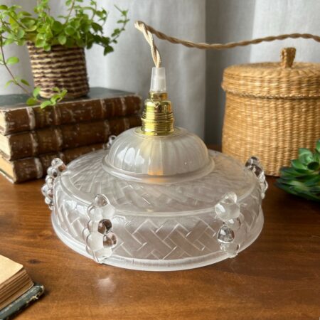 Baladeuse ou suspension Art déco • modèle 2 (3 dispos)