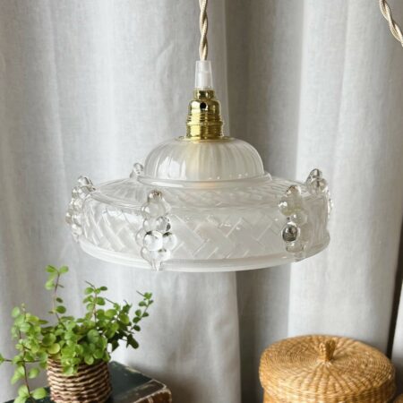 Baladeuse ou suspension Art déco • modèle 2 (3 dispos)