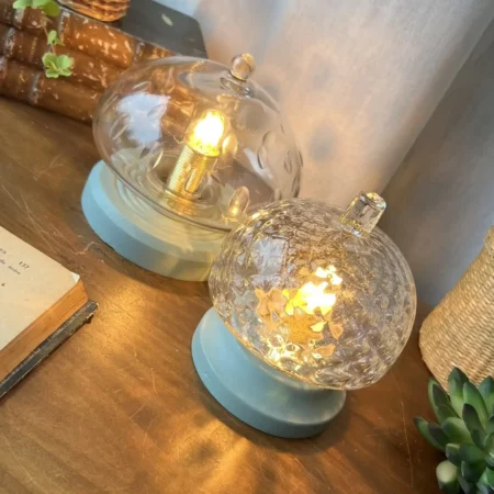 Lampe à poser ancienne upcyclée, solo ou duo