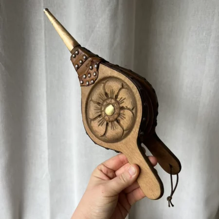 Petit soufflet de cheminée vintage