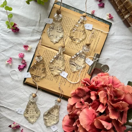 Pampille en cristal upcyclée "Musique" (6 dispos)