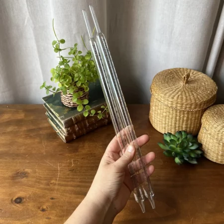 Grande pipette en verre graduée 50 ml (2 dispos)
