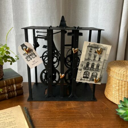 Mécanisme d’horloge ancien, décoratif
