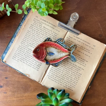 Coupelle poisson en céramique artisanale