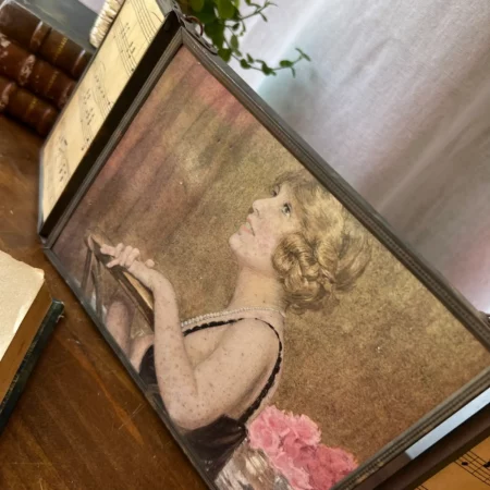 Miroir ancien triptyque