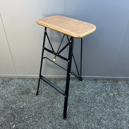 Tabouret pliant Libellule Normafix vintage années 50