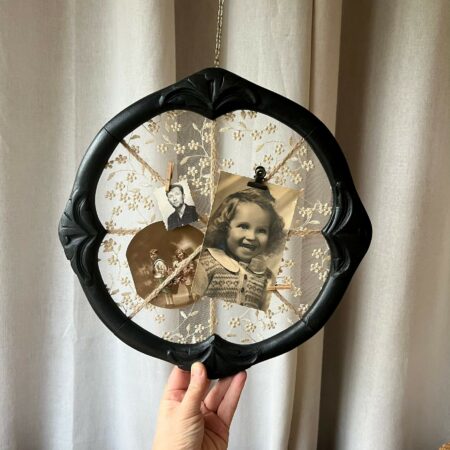 Cadre pêle-mêle mural vintage upcyclé