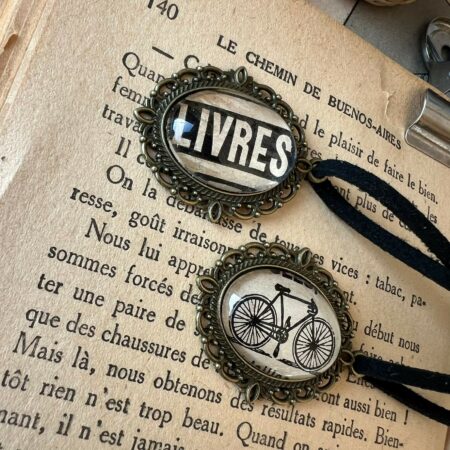 Petites breloques en métal doré & verre ♥ Corinne